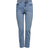 Only Emily Life Hw Ankle Straight Fit Jeans - Blue/Medium Blue Denim