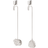 Georg Jensen Mouse and Pine Cone 2023 Silver Ljusstake 2cm 2st