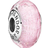 Pandora Faceted Murano Glass Charm - Silver/Pink