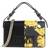 Versace Rock Cut Crossbody Bag - Black