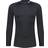 NIKE Men's Pro Dri-FIT Fitness Mock Neck Long Sleeve Top - Black/White