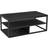 Industrial Design Black Coffee Table 60x110cm