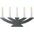 Star Trading Navida Dark Grey Adventsljusstake 42cm