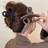 Shein 3pcs/lot Women Big Size Frosted Transparent Plastic Hair Claw Clip With Matte Surface In