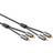 Goobay Stereo RCA Kabel 3m