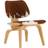 Vitra LCW Cowhide/Brown/White/Natural Ash Lounge Chair 68cm