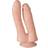 Willie City Realistisk Dubbeldildo 18 cm Nude Nude