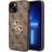Guess iPhone 15 Plus Skal 4G Logo Brun