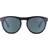 Serengeti Matte Black Saturn Polarized - Petrol Blue