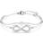 Swarovski Hyperbola Bangle - Silver/Transparent