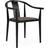 Norr11 Shanghai Black Ash / Dunes Dark Brown Køkkenstol