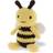 Hoooked DIY-kit Honey the Bee – det söta biet! H. 19 cm
