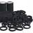 Shein 50pcs Simple & High Elasticity Women's Basic Hair Ties Suitable For Daily Use