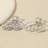 Shein 2pcs Women's Small Butterfly Hair Clips
