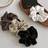 Shein 4pcs/1pc Women Satin Scrunchie, Elegant Silky Hair Ties, Minimalist Solid Color Shiny Hair Accessories For Ponytail And Everyday Use Scrunchies Scrunchy Hair Ties, Casual