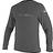 O'Neill Basic Skins Long Sleeve Rash Tee Graphite