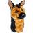 Brand Fusion Daphnes German Shepherd Dog Golf Driver Headcover