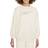 Nike Big Kid's Sportswear Club Fleece Crew Neck Sweatshirt - Coconut Milk/Metallic Gold (FJ6161-113)