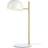 Markslöjd Pose White/Brushed Brass Bordslampa 48.5cm