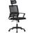 Edm Ergonomic Black Kontorstol 120cm