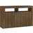 vidaXL 815734 Brown Oak Sideboard 115.5x75cm