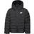 NIKE Big Kid's Sportswear Lightweight Synthetic Fill Loose Hooded Jacket - Black/Black/White (FD2845-010)