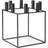 Audo Copenhagen Kubus Black Candelabro 29cm