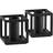 Audo Copenhagen Kubus Micro Sort Lysestage 3.6cm 2stk
