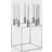 Audo Copenhagen Kubus Nickel Ljusstake 29cm