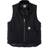 Carhartt Relaxed Fit Firm Duck Insulated Rib Collar Vest - Black