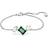 Swarovski Mesmera Bracelet - Silver/Green/Transparent