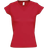 Sol's Women's Tailored V-Neck T-shirt - Classic Red