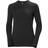 Helly Hansen Women's Lifa Merino Midweight Crew Base Layer - Black