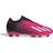 adidas Junior X Speedportal.3 Laceless FG - Team Shock Pink/Zero Metalic/Core Black