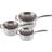 Le Creuset 3-Ply Stainless Steel Set med lock 3 delar