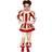 Fiestas Guirca Striped Clown Children's Costume