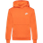 Nike Big Kid's Sportswear Club Fleece Pullover Hoodie - Campfire Orange/White (FD3000-893)