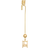 H.C. Andersen Home Princess On The Pea Gold Fyrfadsstage 16cm