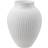 Knabstrup Keramik Grooves White Vase 27cm