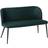 LPD Furniture Leeds Plywood Zara Green Settee Bench 121x81cm