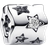 Pandora Cut-out Sparkling Star Charm - Silver/Transparent