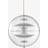 Verner Panton VP Globe White Pendellampa ∅ 40cm