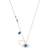 Swarovski Evil Eye Symbolic Pendant Necklace - Rose Gold/Multicolour