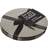 Just Slate Flat Hammered Glasbrik 10cm 4stk