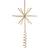 ferm LIVING Top Star Brass Christmas Tree Ornament 30cm