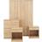 GFW Panama Oak Wardrobe 101x165cm 4pcs