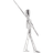 Kay Bojesen Royal Guard Polished Steel Figurine 16cm