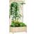 OutSunny Wood Planter with Trellis for Vines 45x90x183cm