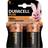 Duracell Plus D Alkaline Batteries 2-pack