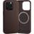Torro iPhone 15 Pro Slimline Leather Bumper Case MagSafe Compatible Dark Brown